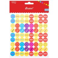 Matrica, papír Daco "Bravo!" motivációs