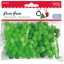 Pompon 10 mm 120 db/csomag Daco zöld