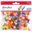 Pompon 10 mm 200 db/csomag Daco vegyes színek