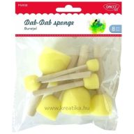 Szivacs ecset, pontozó 8 db/csomag Daco