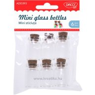 Üvegcse parafa dugóval 4x2 cm  Daco