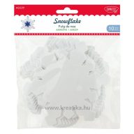 Dekorgumi forma, hópehely Daco "Snowflake