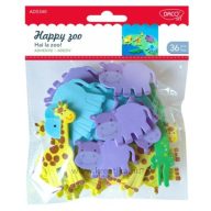 Dekorgumi forma, állatok Daco "Happy zoo