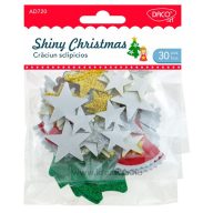 Dekorgumi forma, karácsony Daco "Shiny Christmas