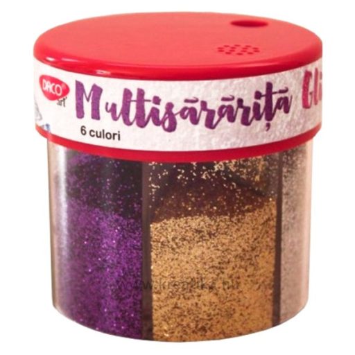 Csillámpor 50 g Daco 6 szín