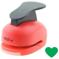 Formalyukasztó 38 mm szív Daco