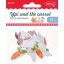 Fa dekoráció, nyuszik Daco "Ypi and the carrot