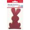 Fa dekoráció, nyuszik Daco "Wooden bunnies