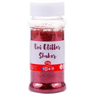 Csillámpor 60 g Daco piros