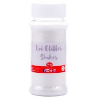Csillámpor 60 g Daco fehér