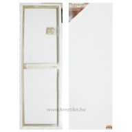 Feszített vászon, alapozott 30x90 cm, 380 g Daco fehér