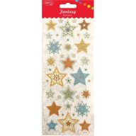 Matrica, 3D Daco "Fantasy" csillagok