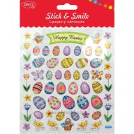   Matrica, húsvéti Daco "Stick & Smile" Happy Easter