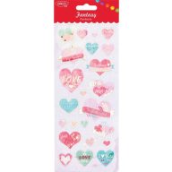 Matrica, arany fólia Daco "Fantasy" Love