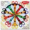 Olló készlet, kreatív 14 cm 10 db-os Daco "Zig-Zag