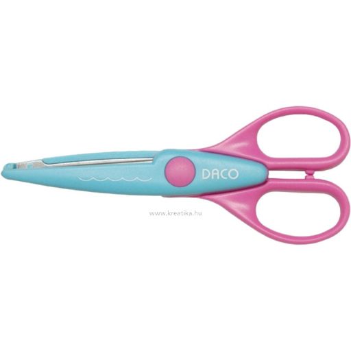 Olló készlet, kreatív 16,5 cm 12 db-os Daco "Zig-Zag