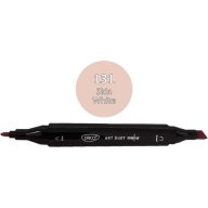   Alkoholos marker kétvégű, vágott és gömb Daco "Art Duet" 131 bőrszín