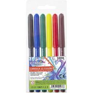 Filctoll készlet, kimosható Ecada 6 szín