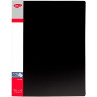Iratvédő mappa A/4 100 tasakos Daco fekete