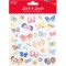 Matrica, papír Daco "Stick & Smile" pillangók
