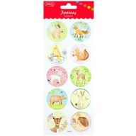 Matrica, papír Daco "Fantasy" erdei állatok