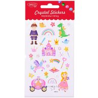 Matrica, 3D Daco "Crystal Stickers" mesevilág