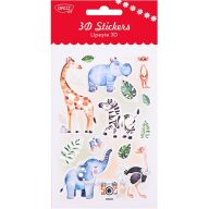 Matrica, 3D Daco "3D Stickers" állatok