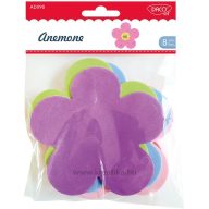 Dekorgumi forma, virágok Daco "Anemone