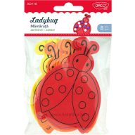 Dekorgumi forma, katica Daco "Ladybug