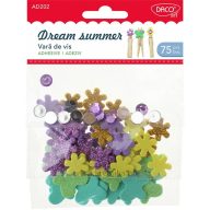 Dekorgumi forma, vegyes Daco "Dream summer