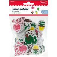 Dekorgumi forma, növények Daco "Green garden