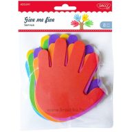 Dekorgumi forma, kéz Daco "Give me five