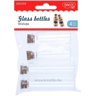 Üvegcse parafa dugóval, vegyes méret  Daco