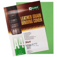 Hátlap A/4 250 g bőrhatású 100 ív/csomag d.rect zöld