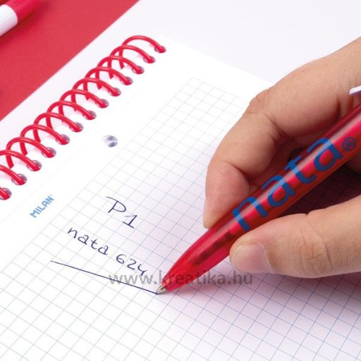 Golyóstoll 1 mm Milan P1 "Nata 624" kék