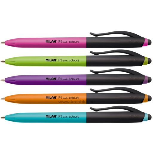 Golyóstoll 1 mm Milan P1 "Stylus" Colours kék