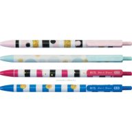 Golyóstoll 0,5 mm M&G "Dots&Stripes" kék