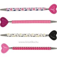 Golyóstoll 0,5 mm M&G "Heart" kék