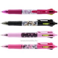 Golyóstoll 0,7 mm M&G "Butterfly" négyszínű