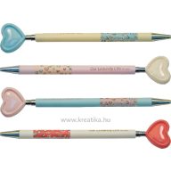 Golyóstoll 0,38 mm M&G "Heart" kék