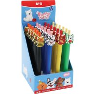 Golyóstoll 0,7 mm M&G "Puppy Party" kék
