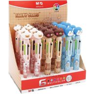 Golyóstoll 0,7 mm M&G "Party Lunch" hatszínű