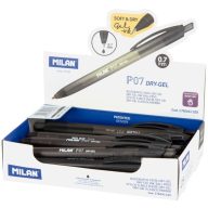 Zseléstoll 0,7 mm Milan "Dry-Gel" fekete