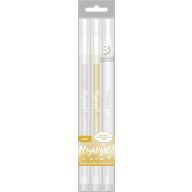 Zseléstoll készlet 0,6 mm M&G "Metal" 3 szín