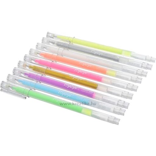 Zseléstoll készlet 0,6 mm M&G "Highlight" 9 szín