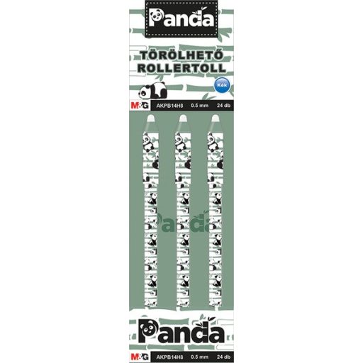 Rollertoll 0,5 mm törölhető M&G "iErase" Panda kék