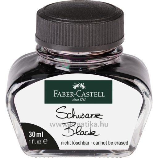 Töltőtoll tinta 30 ml Faber-Castell fekete