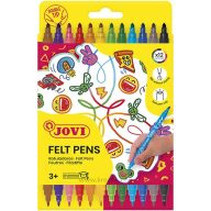 Filctoll készlet kétvégű, kimosható Jovi 12 szín