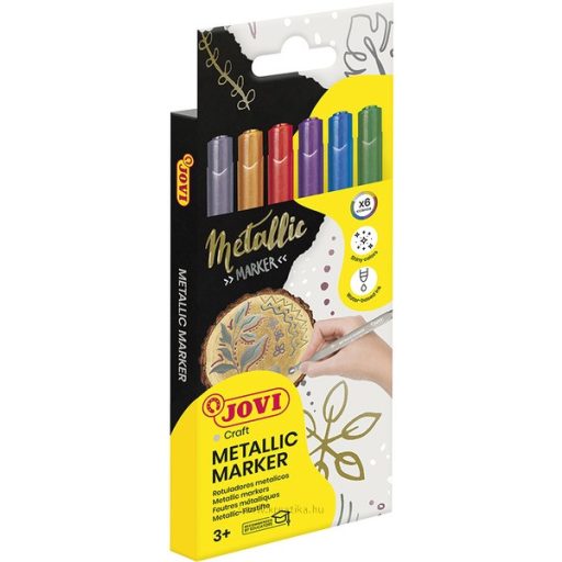 Filctoll készlet Jovi "Metallic" 6 szín