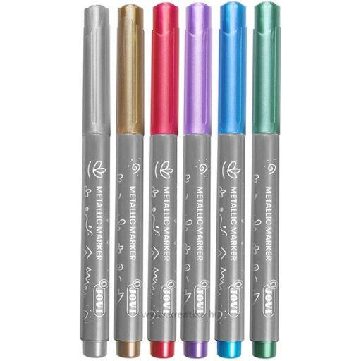 Filctoll készlet Jovi "Metallic" 6 szín